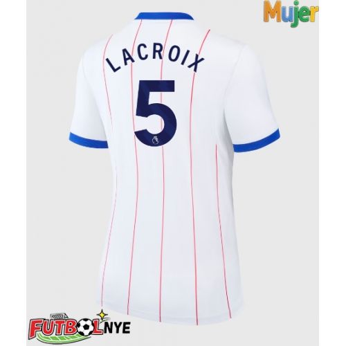 Camiseta Chelsea Maxence Lacroix #5 Tercera Equipación para mujer 2026-27 manga corta